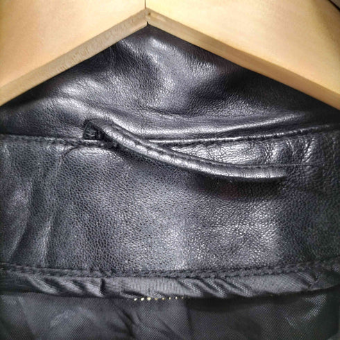 ウィルソン Wilsons Leather PELLE STUDIO  リアルレザージップハーフコート レディース  XL